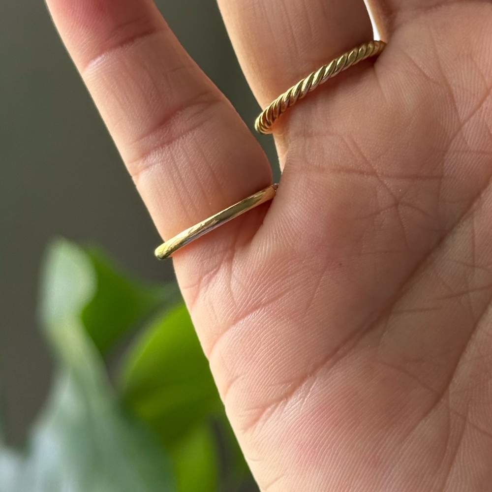 David Yurman Eden Partway Ring (pinky) - Picture 7 of 10